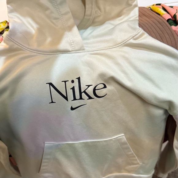 Nike Girls Aura Tie Dye Hooded Sweatshirt - Picture 5 of 6